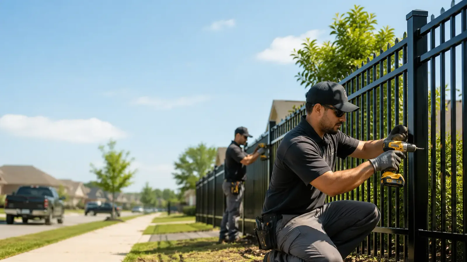 Metal Fence Installation in Hensel, ND